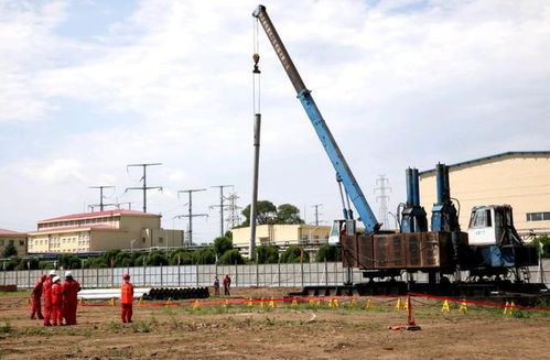 吉林石化化肥廠新建苯乙烯裝置打下 第一樁